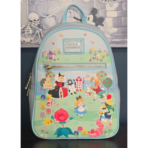 Loungefly Disney Alice in Wonderland Chibi Mini Backpack main image 8